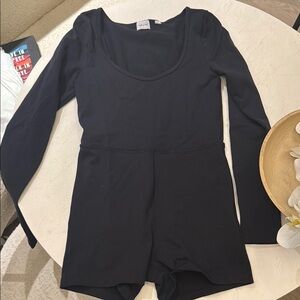 Wilfred Free Black Long Sleeve Romper